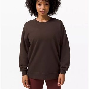 lululemon brown sweatshirt